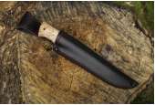 Нож Леуку (х12мф, карельская береза)