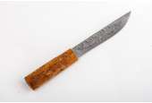 Нож Якутский большой №17 (дамасская сталь)