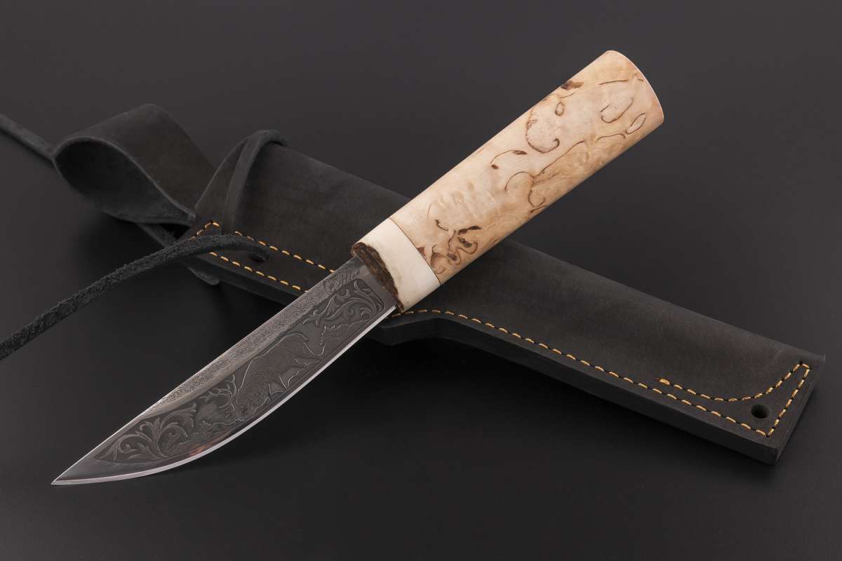 Настоящий якутский. Нож ст. 95х18 Якутский средний карельская береза Окские Окские ножи. Якуты Ворсмы. Гравировка на якутских ножах. Нож Якут в Нижнем Новгороде.