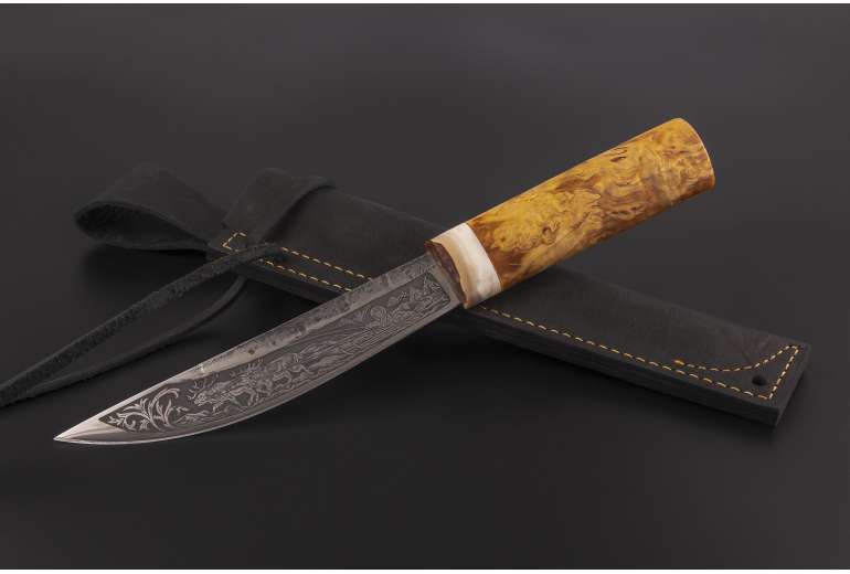Нож Якутский большой №7 (95х18)